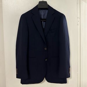SUITSUPPLY NAVY BLAZER 36S